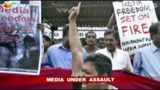 Sri Lankan media assaulted