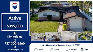 Active in 3194 Brookview Avenue, Largo, FL 33771 Contact me for a showing!