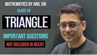 #class10 Triangles KV Preboard Question from Triangle chapter #anilsir #uniquetutorials