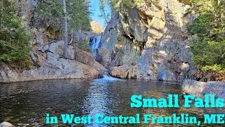Exploring Small Falls in West Central Franklin, Maine