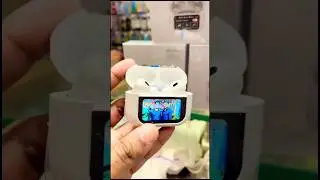 🔥🤯😱New earbuds digital display screen touch warking || #short #shorts