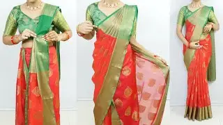 Expert's Simple Saree Draping Guide for Everyone | Perfect Saree Draping Step by Step for Beginners