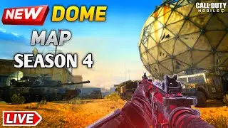 🔴COD MOBILE NEW DOME MAP LIVE GAMEPLAY | COD MOBILE SEASON 4
