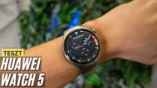 Huawei Watch 5 - Zseniálisan jó okosóra LUXUS kialakítással