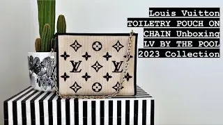 Распаковка косметички на цепочке Louis Vuitton | LV By The Pool 2023 | Как я сделаю свою сумку через плечо