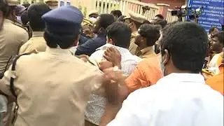 BJP Dharna at State Election Commissioner, Hyderabad //30-11-2020