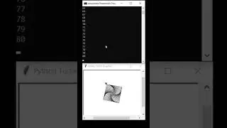 Python Turtle Square Spiral Tutorial - Part 2