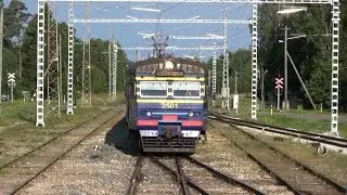 Электропоезд ЭТ2-911/912 на ст. Клоога / ER2-911/912 EMU at Klooga station
