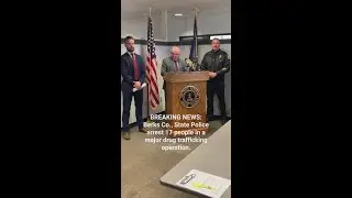 Berks Co., State Police arrest 17 people in major drug bust
