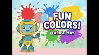 Colors &ndash; Part 1: Red, Blue & Yellow | Pico the Learning Robot
