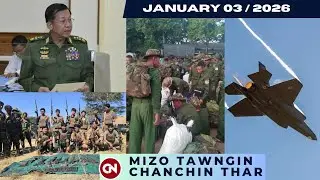 January-03 Tlai | Myanmar Election-a Tling Tur Chiang Sa. SAC Thlawhna Bomb Vangin Mi-28 Thi