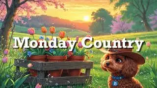 ☕ Monday Country - Cozy Playlist / for Relax / Work / Study / Coffee Time [week 14]