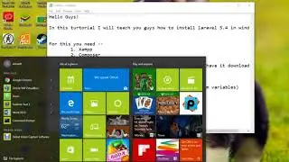 How to Install Laravel in Windows | Linux