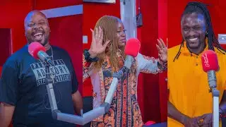 Jackie Chandiru Puts The Studio On Fire As She Sang And Danced To The Blue3 Songs.