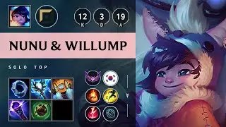 Nunu & Willump Top vs Garen: Legendary - KR Master Patch 14.18
