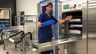 How to unload a steriliser 