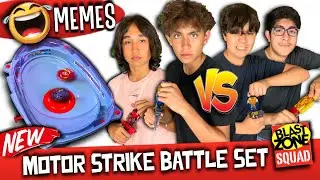 Мемы с бейблейдами 😂 Набор для битвы за моторы Strike Funny SpeedStormTournament