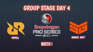 RRQ VS TEAM SMG GAME 1 FULL MATCH | ESL SNAPDRAGON PRO SERIES