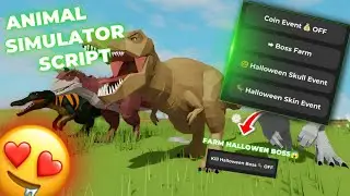 NEW ANIMAL SIMULATOR SCRIPT! 🔥NEW UPDATE!🎃 KEYLESS ✅ WORKS ON ALL EXECUTORS!!