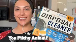 Active Garbage Disposal Tablet Review| Maintain & Clean Your Drain! #ad