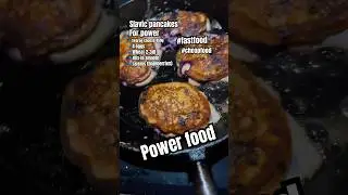 Power food! Slavic pancakes syrnici warrior food