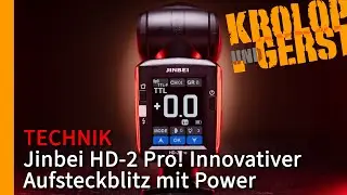 Jinbei HD-2 Pro! Innovativer Aufsteckblitz mit Power 📷 Krolop&Gerst