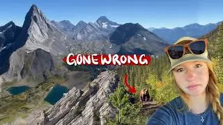 Epic solo hike with a CLOSE CALL bear encounter 😳🐻‼️
