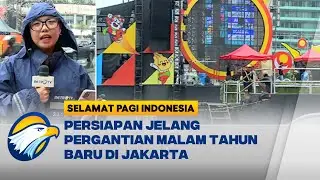 Begini Suasana Persiapan Perayaan Penyambutan Pergantian Tahun di Bundaran HI