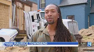 House moved to clear way for senior living development
