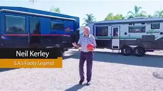 Noel's Caravans - Neil Kerley Handballs to Malcolm Blight