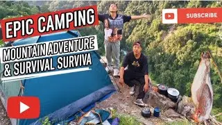 🏕️ Wild Camping With Friend | Nature ,Food  & Freedom 