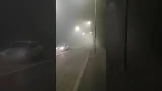 Туман в Москве. Fog in Moscow. #shorts #fog #туман #природноеявление #moscow #москва