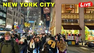 IRL New York City Monday Evening Walk in Manhattan (29th December 2025)