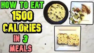 How To Eat 1500 Calories A Day In 3 Meals To Lose Weight