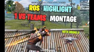 ROS HIGHLIGHT | 1 VS TEAMS MONTAGE - Rules Of Survival PC Indonesia