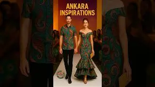 White Couples Slaying Ankara Fashion on the Runway! 💥🔥 #shorts  #dress #couple #suit #white