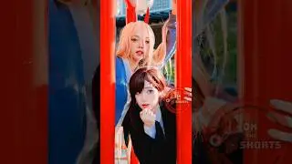 Power And Kobeni Hangout Together 👹😰😂 Chainsaw Man Cosplay #shorts