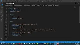 Configure static routes with Ansible (Junos)