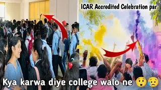 ICAR accredited celebration in our university 😂🤣|| Suresh gyan vihar University Jaipur