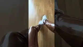 Adidas Ivy Park Latex Pants brown review Part 2
