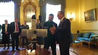 Zelensky a annonc&eacute; que le drone intercepteur OCTOPUS, sera d&eacute;sormais produit en s&eacute;rie au 🇬🇧