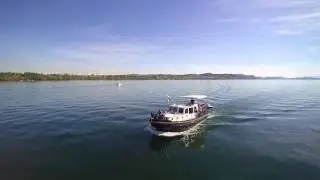 Linssen Classic Sturdy 35AC, on the lake
