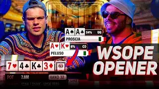 BRUTAL POKER RIVER CARDS at WSOP Europe 2022 Opener