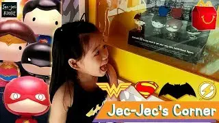 Justice League McDonald's Bobblehead Toys 2017 - Jec-jec's Corner Episode 3