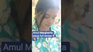 Amul Margherita Pizza Review From Blinkit😊#blinkit#pizza#review#fullreview#amul#margheritapizza#fyp