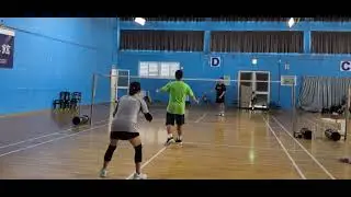 114/8/12 二四羽球隊 榲宇 小函 vs yang