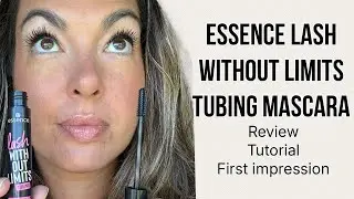 Essence Lash Without Limits Tubing Mascara Review | Extreme Length & Volume Test