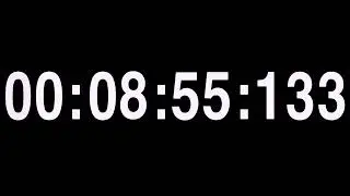 12 hour 60fps millisecond timer