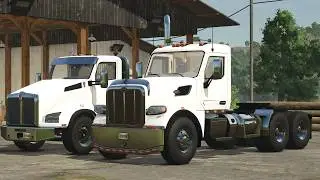 Farming Simulator 25 Kenworth T880 And Peterbilt 567 Mod Release