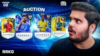 Auction 😱 Cricket 24 NEW UPDATE! Pro Team Mode Gameplay #2